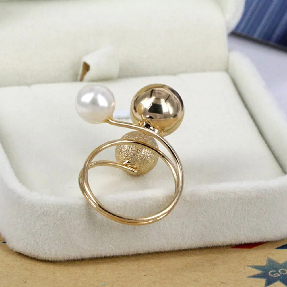 New Elegant Pearl Ring