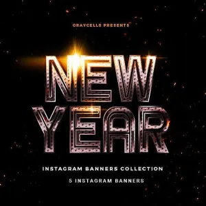 New Year Instagram Banner