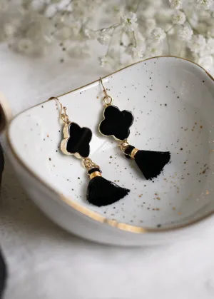 Night Clover Earrings
