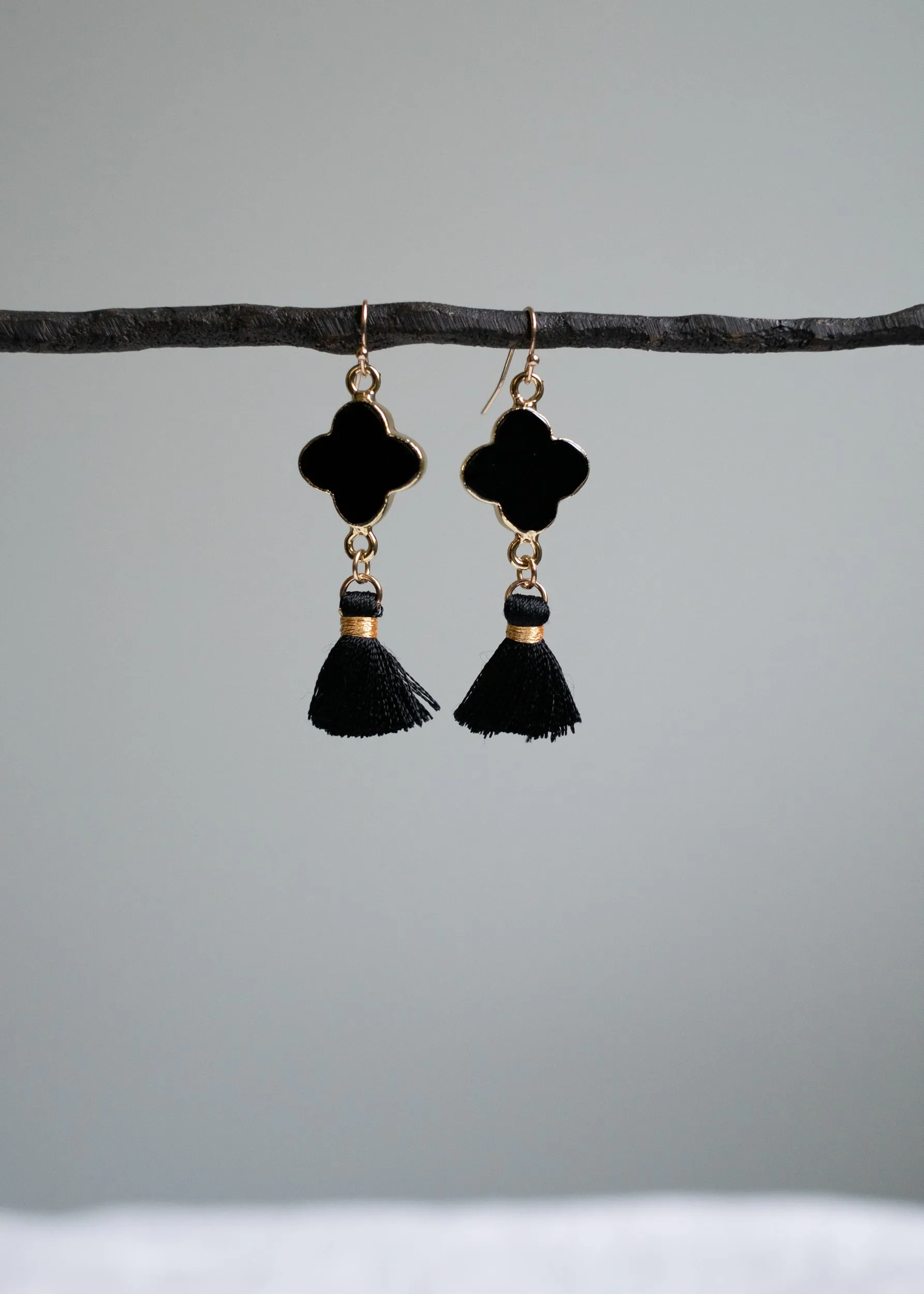 Night Clover Earrings