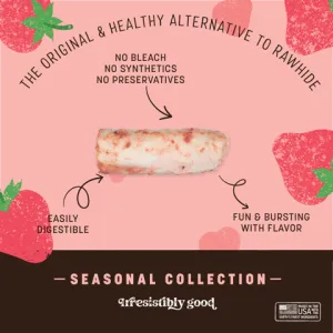 No-Hide® Seasonal Collection Strawberries & Cream Rolls