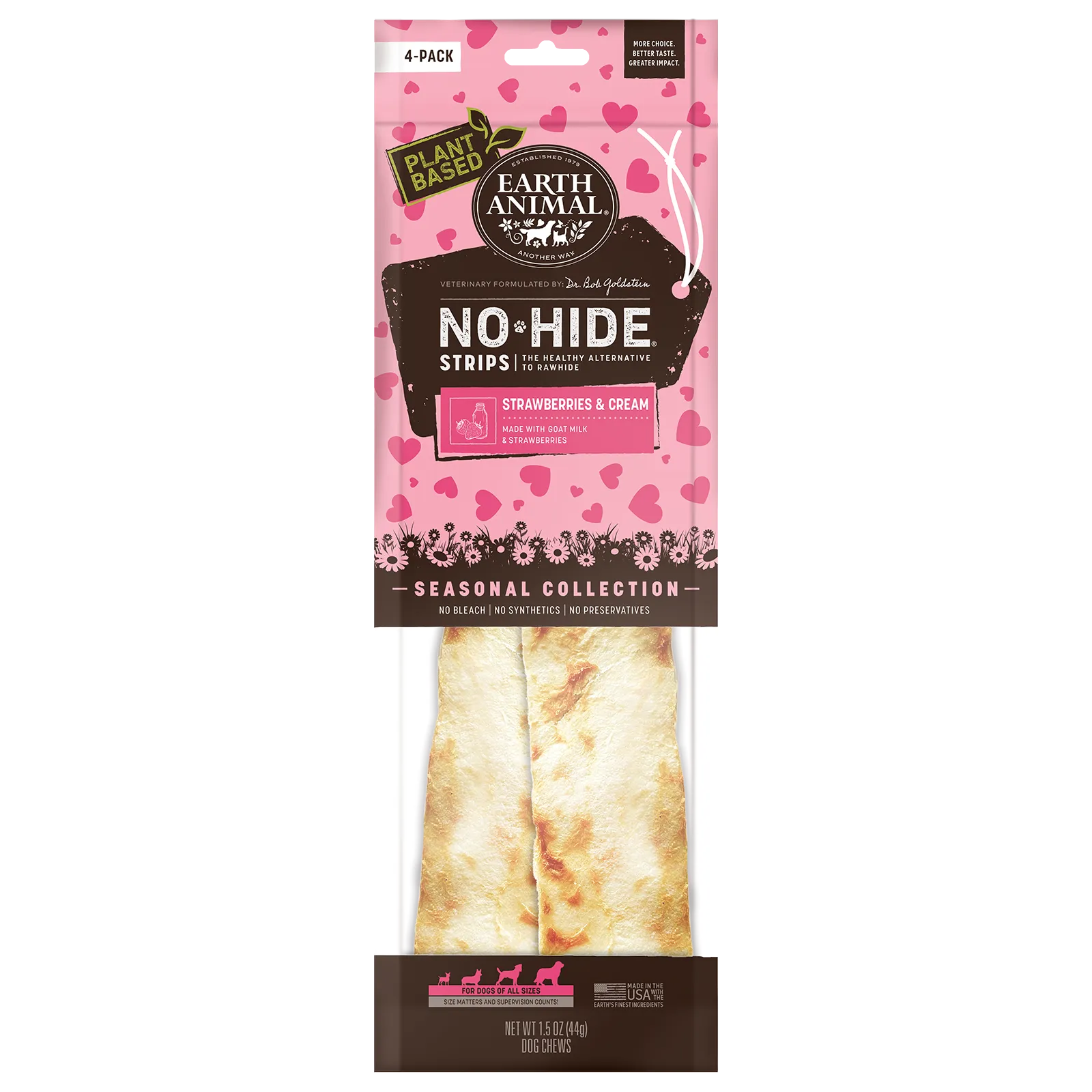 No-Hide® Seasonal Collection Strawberries & Cream Rolls