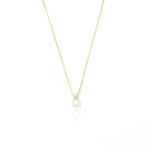 OCEANS NOOSA FRESHWATER PEARL NECKLACE GOLD
