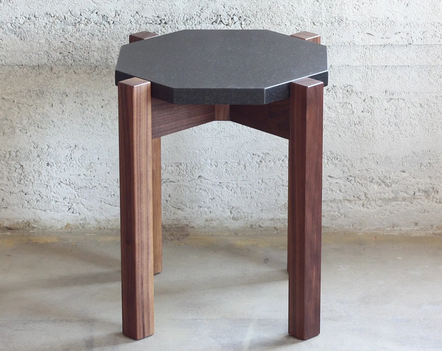 Octagon Side Table