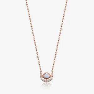 [October Birthstone] Debon D.D Silver Necklace JDRNPYF720W