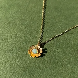 Opal Flora Necklace