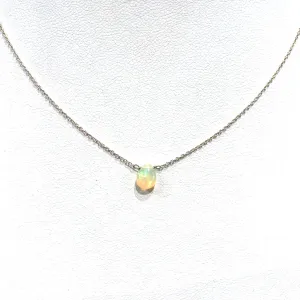 Opal Pendant Necklace