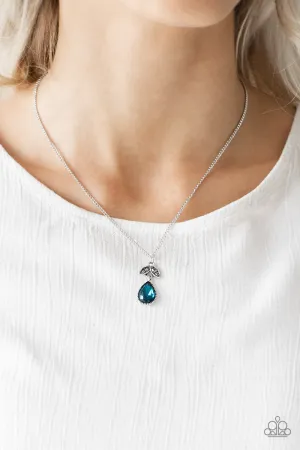 Paparazzi Nice To Meet You Necklace Blue