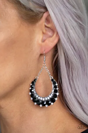 Paparazzi Once In A SHOWTIME Earrings Black