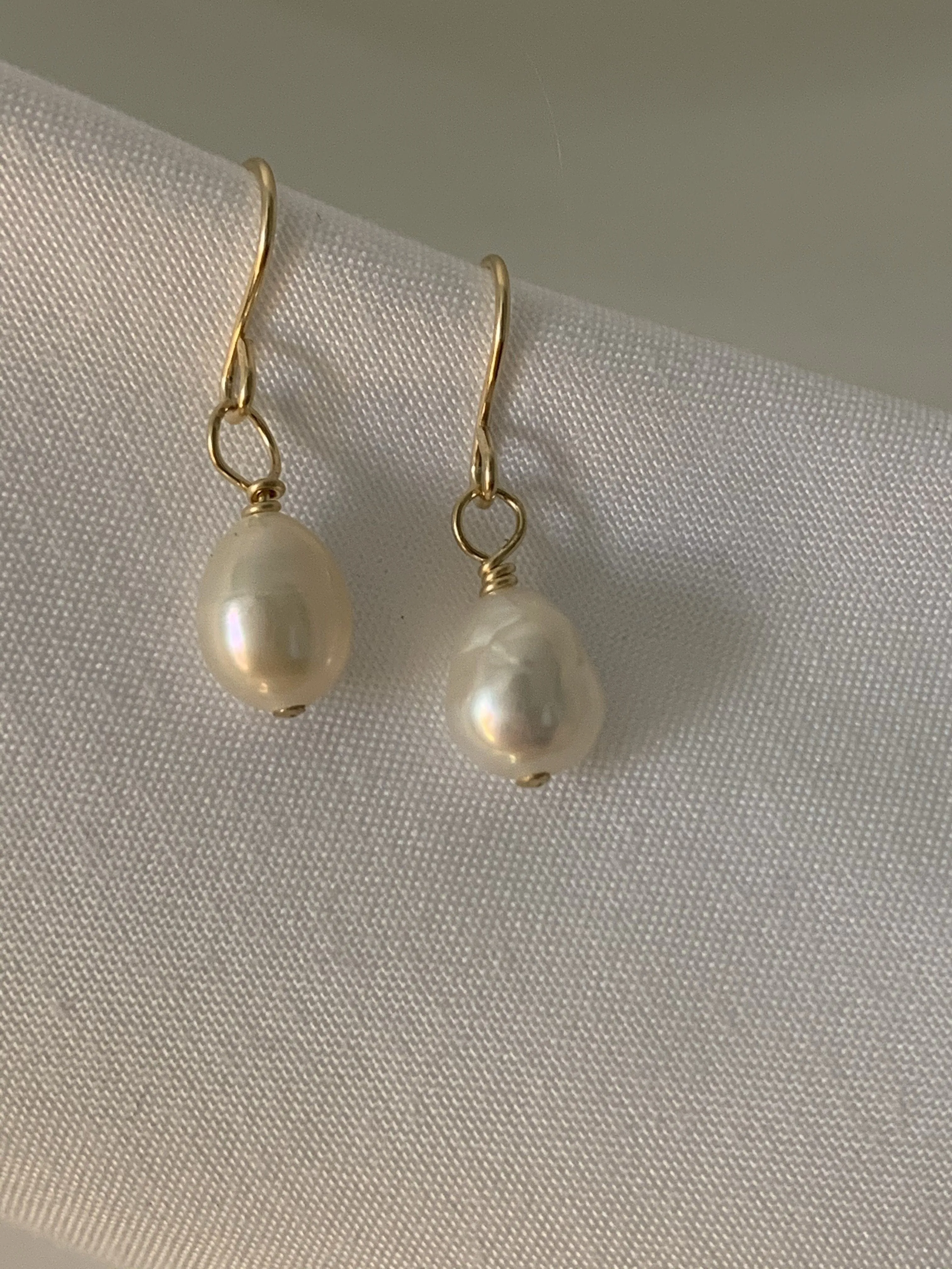 Pearl Dangle Earrings