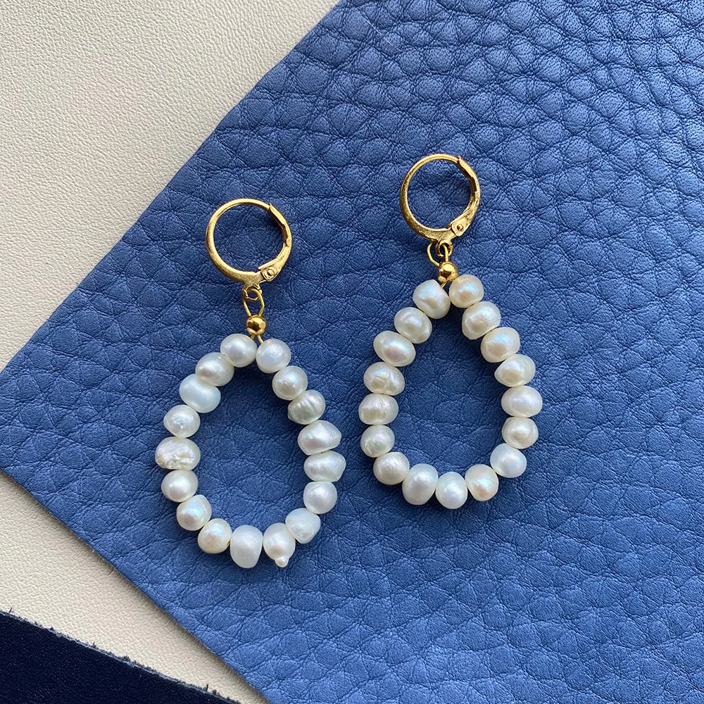 Pearl Drop Earrings in Various Themes