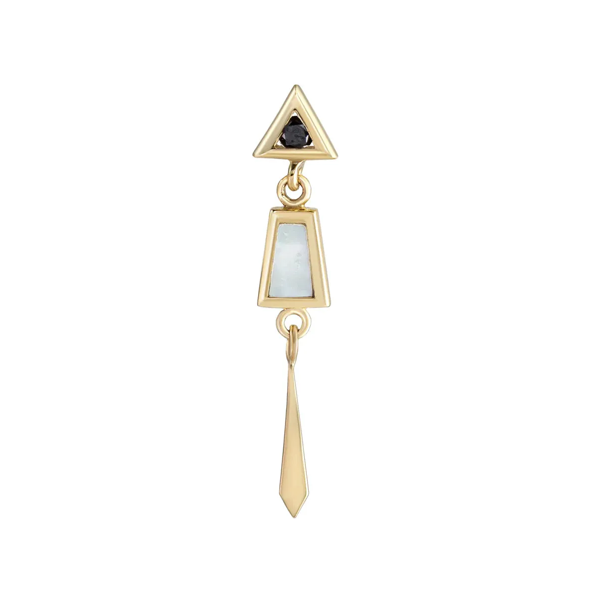 Pearl Drop Stud .1