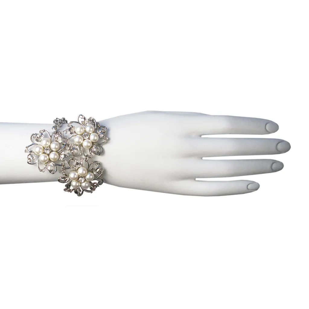 Pearl Filigree Bracelet