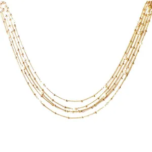Pearl Multi Strand Necklace