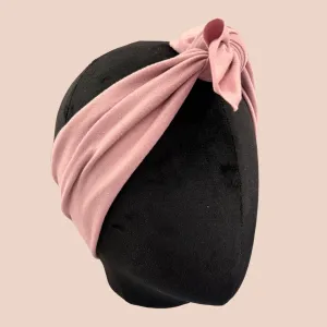 Peony Pink Top Knot Headband
