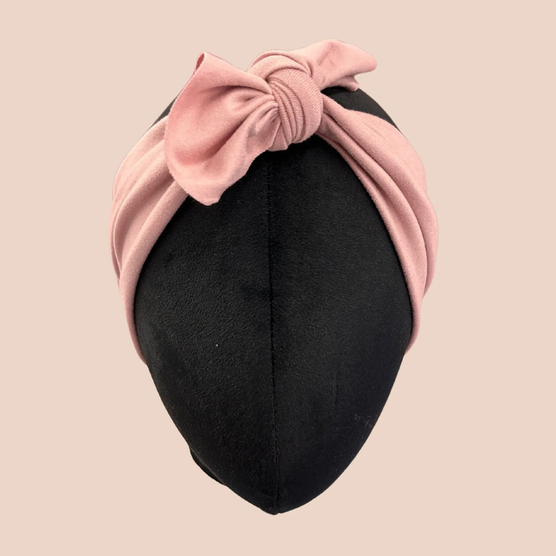 Peony Pink Top Knot Headband