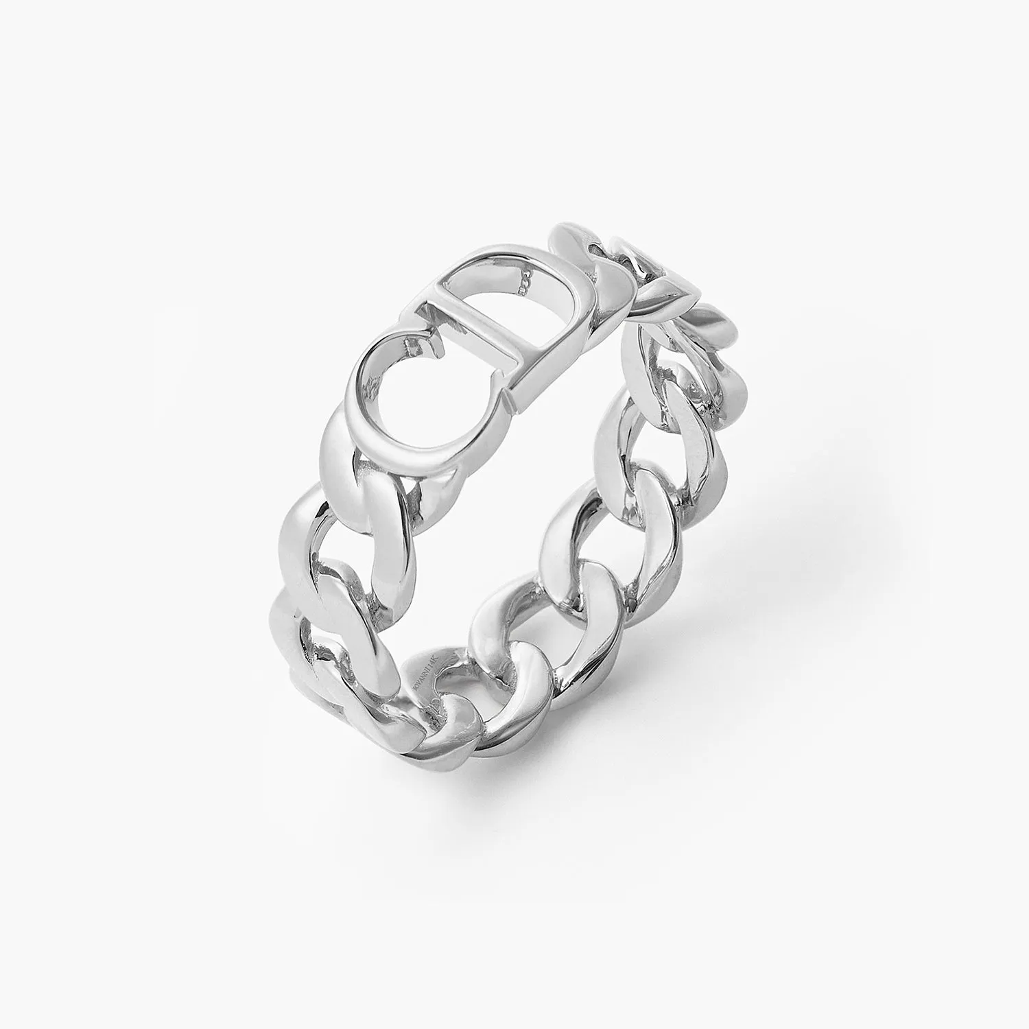 Personalized Name Cuban Chain Ring