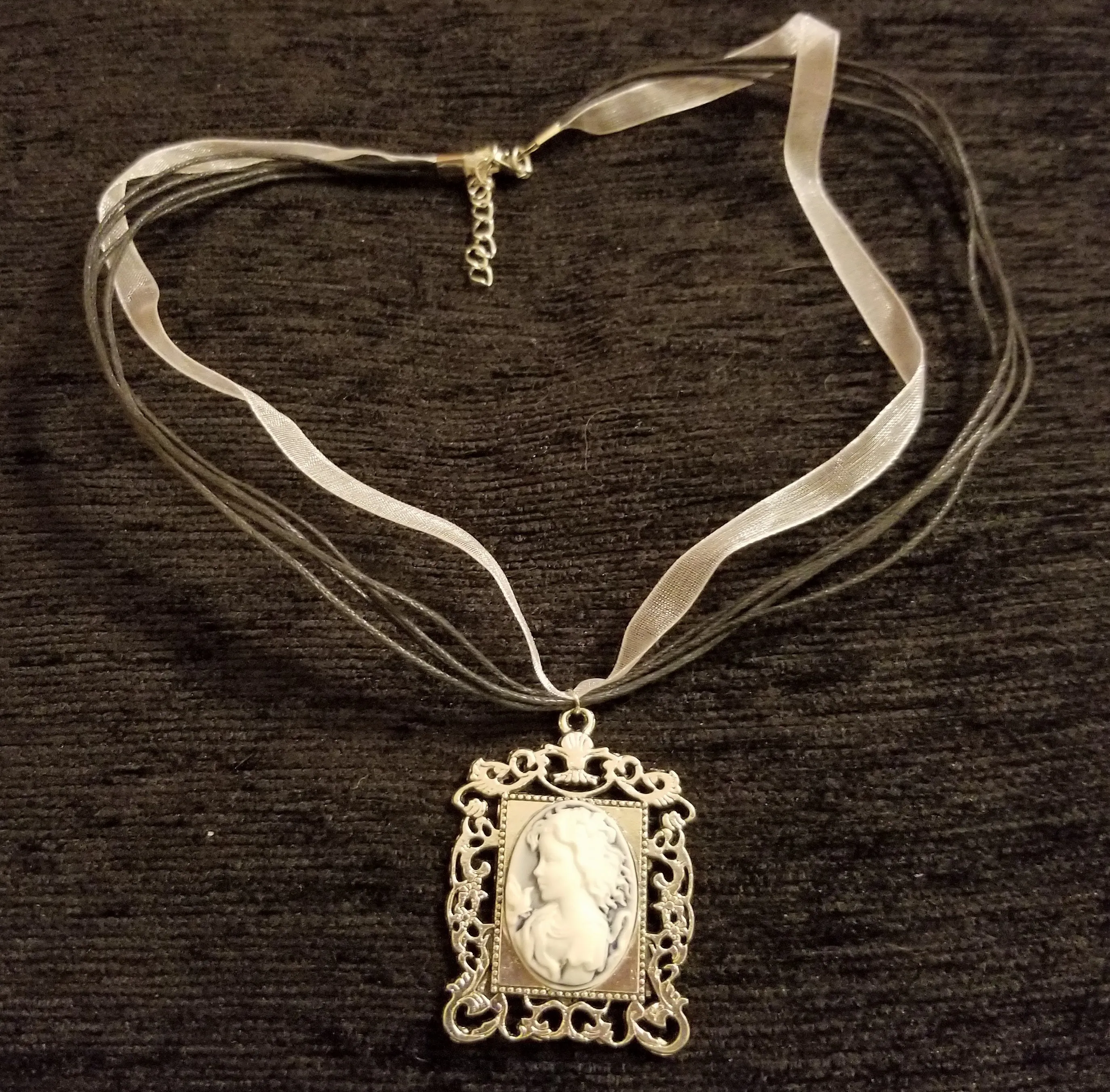 Petite Fille Cameo Necklace