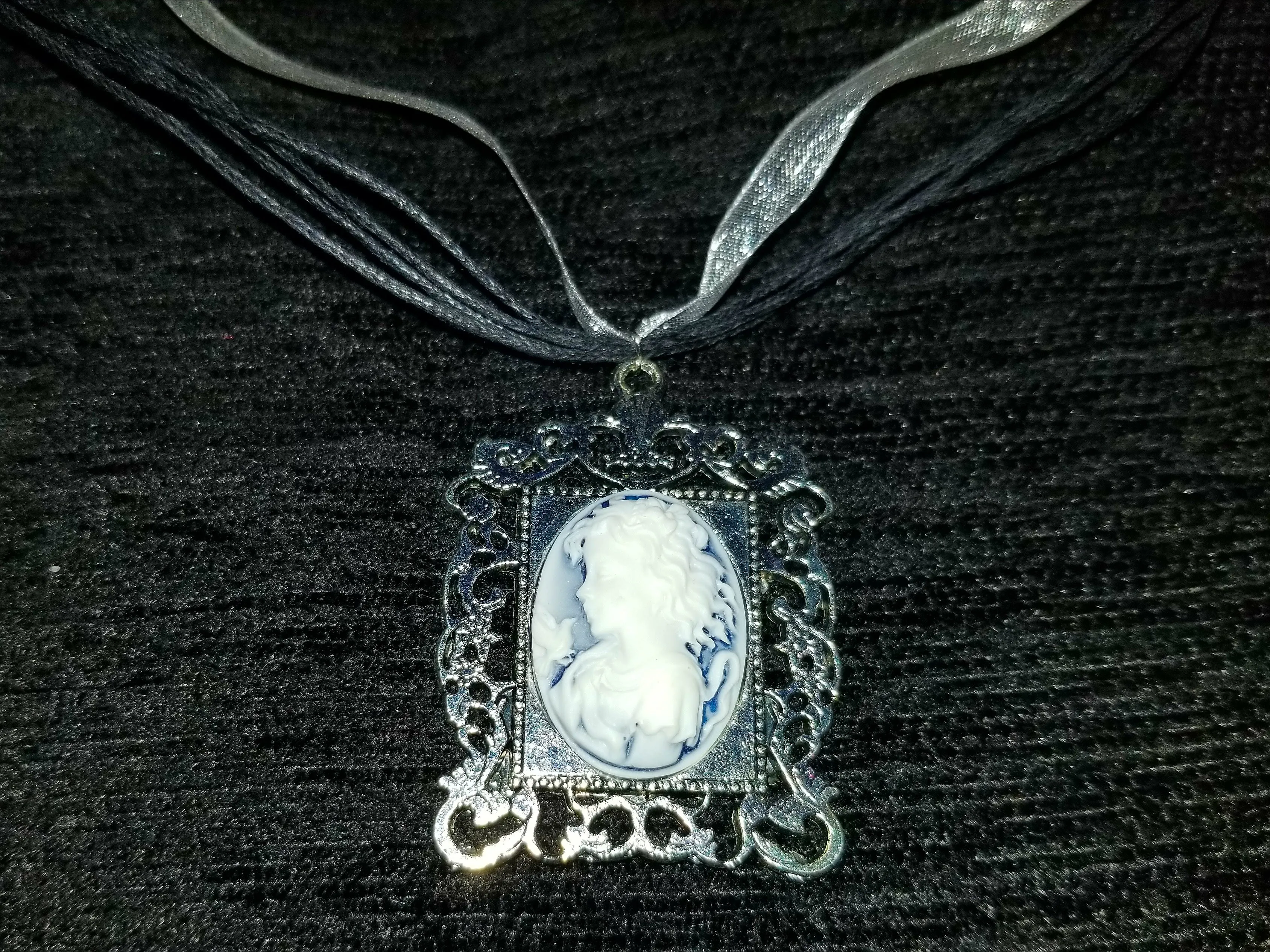 Petite Fille Cameo Necklace