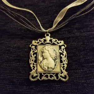 Petite Fille Cameo Necklace
