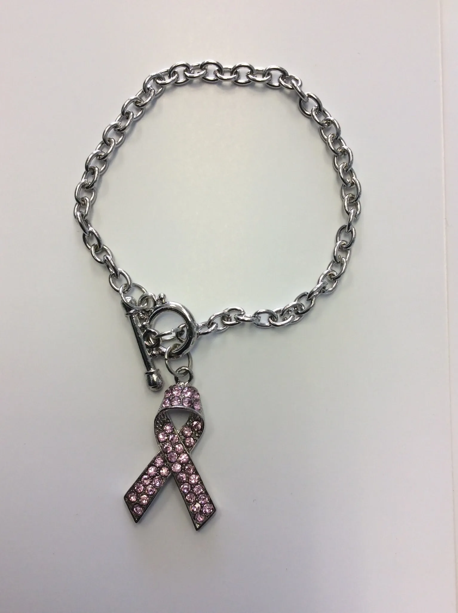 Pink Ribbon Bracelet