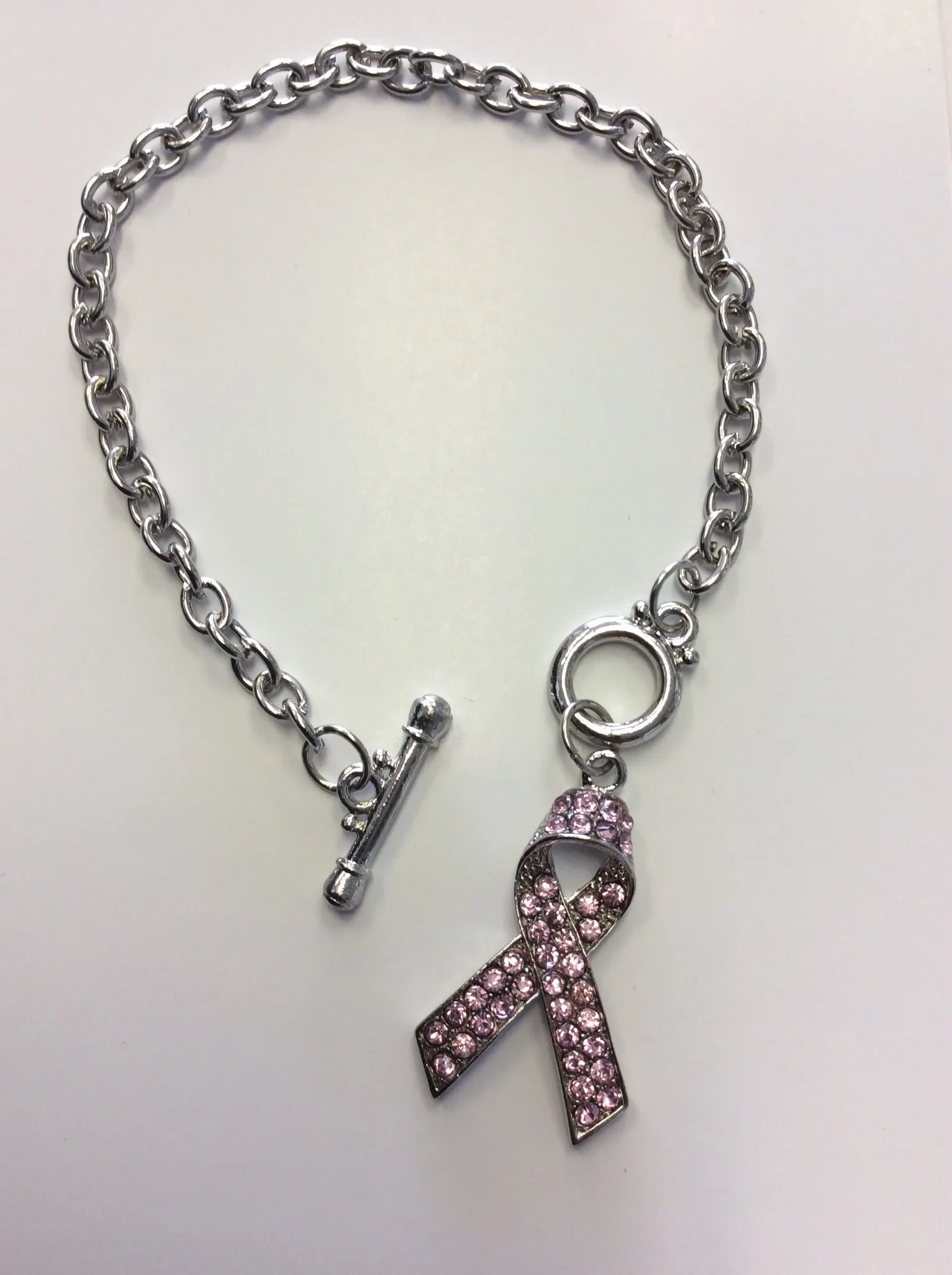 Pink Ribbon Bracelet