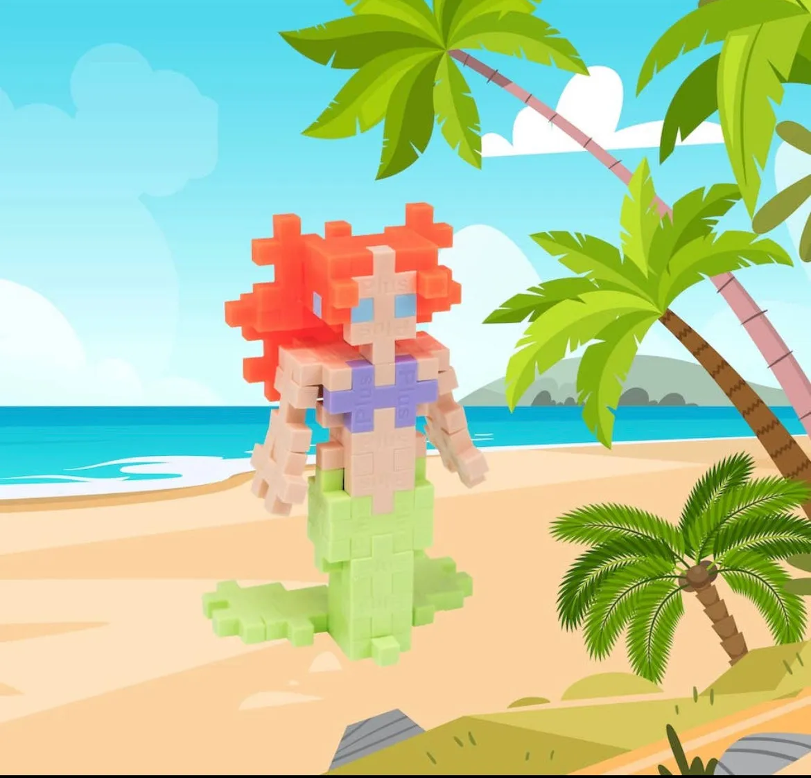 Plus-Plus Blocks Mermaid