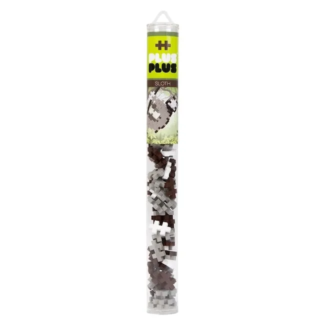 Plus Plus Mini Maker Tube - Sloth