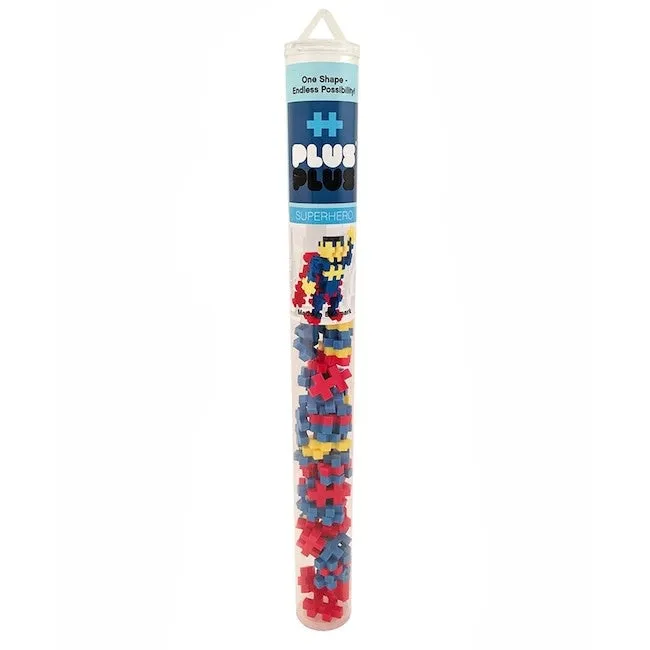 Plus Plus Mini Maker Tube - Superhero