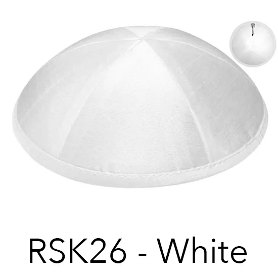 Raw Silk Kippot by the Dozen
