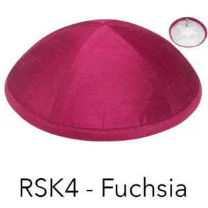 Raw Silk Kippot by the Dozen