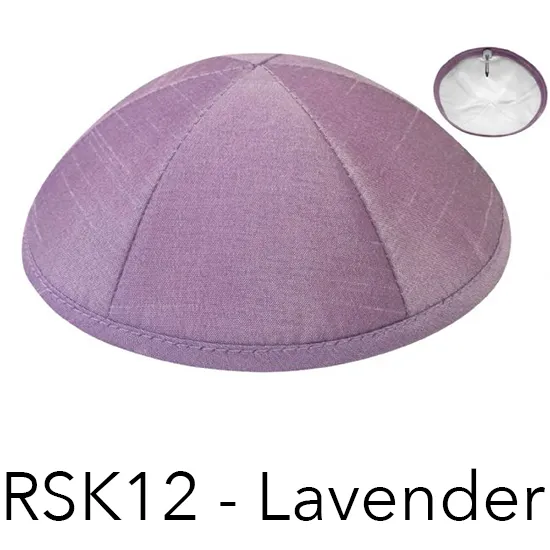 Raw Silk Kippot by the Dozen