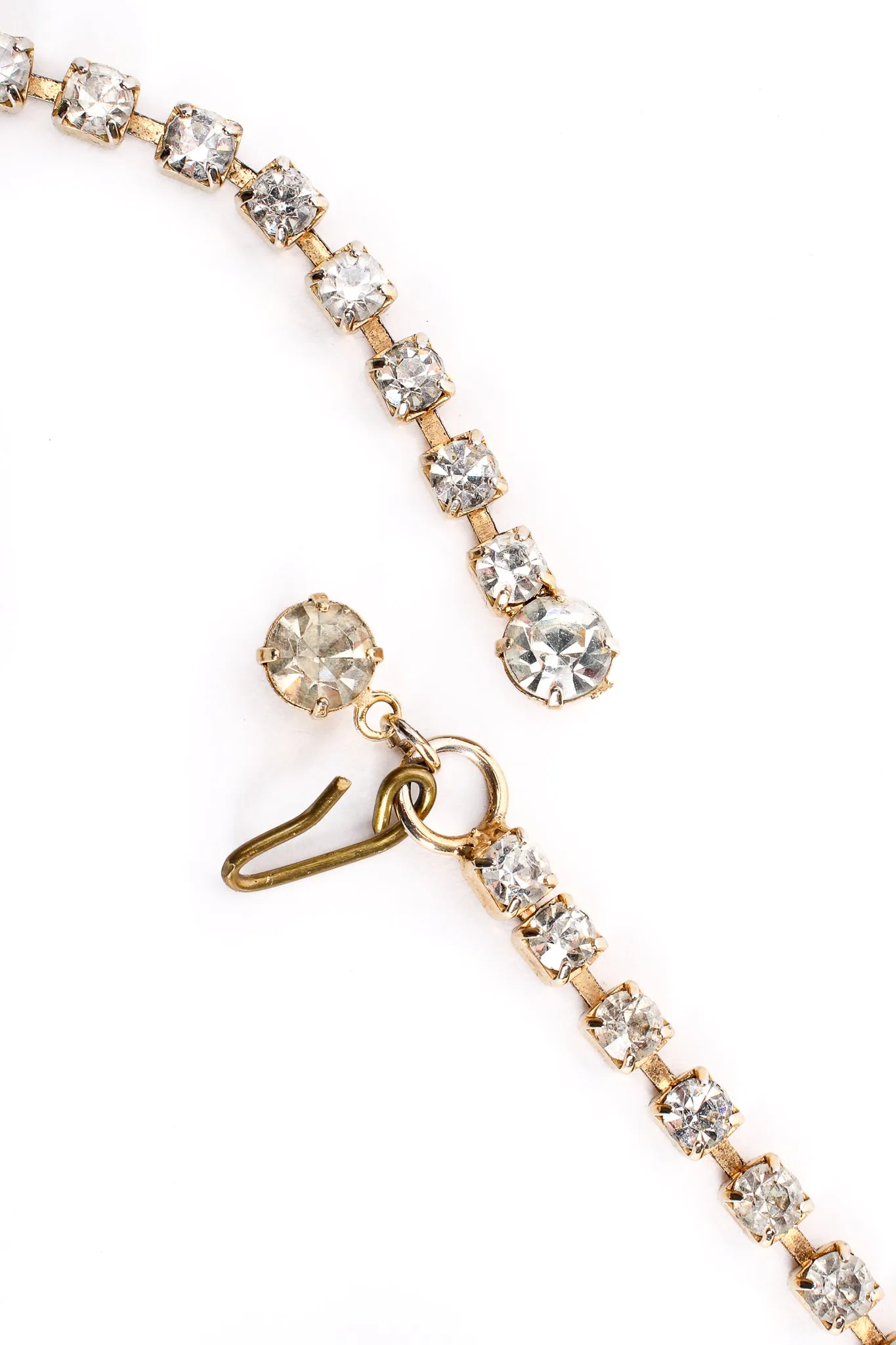 Rhinestone Filigree Bib Choker