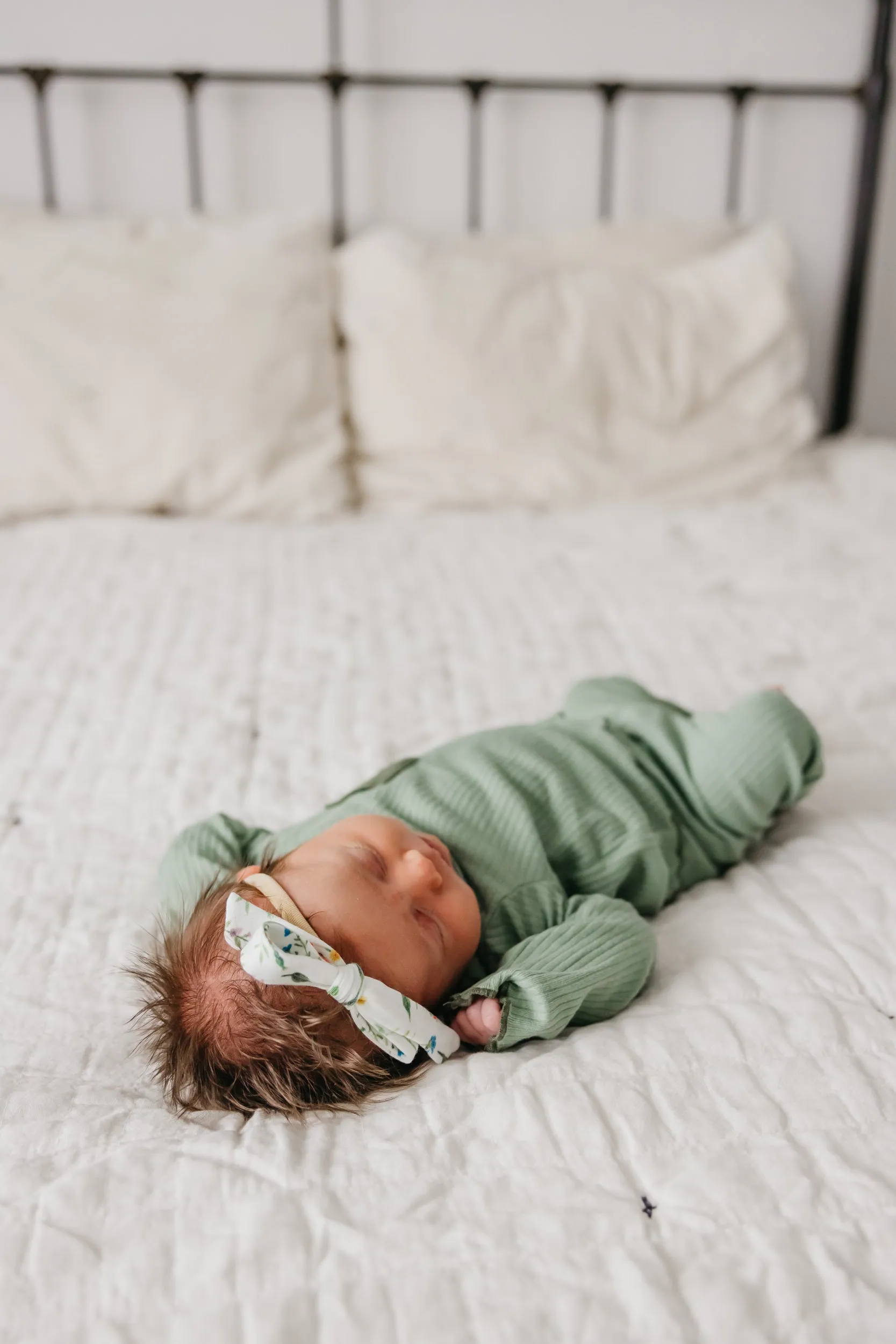 Ribbon Nylon Bow - Aspen