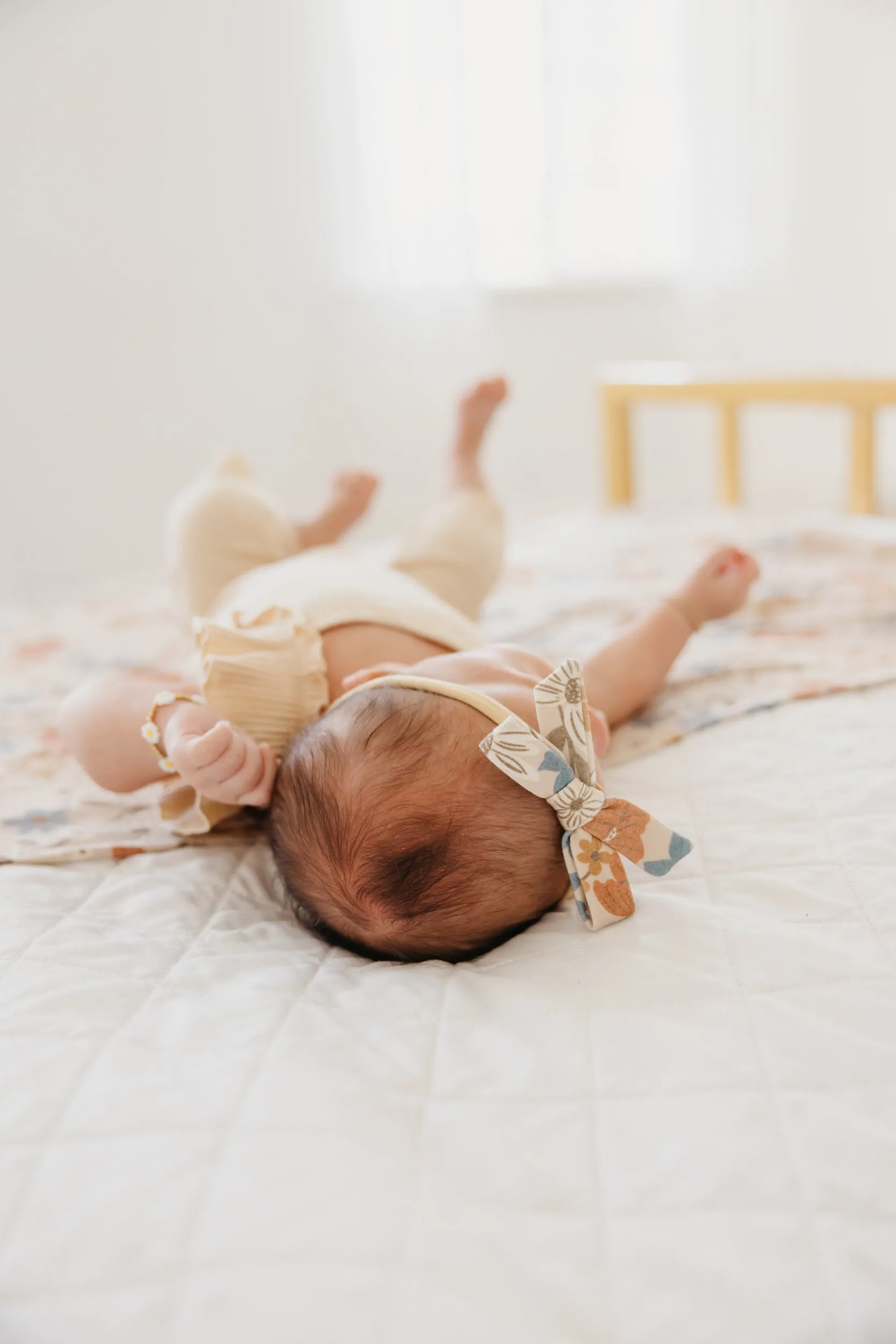Ribbon Nylon Bow - Eden