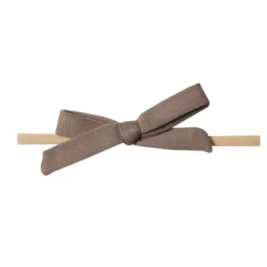 Ribbon Nylon Bow - Gobi