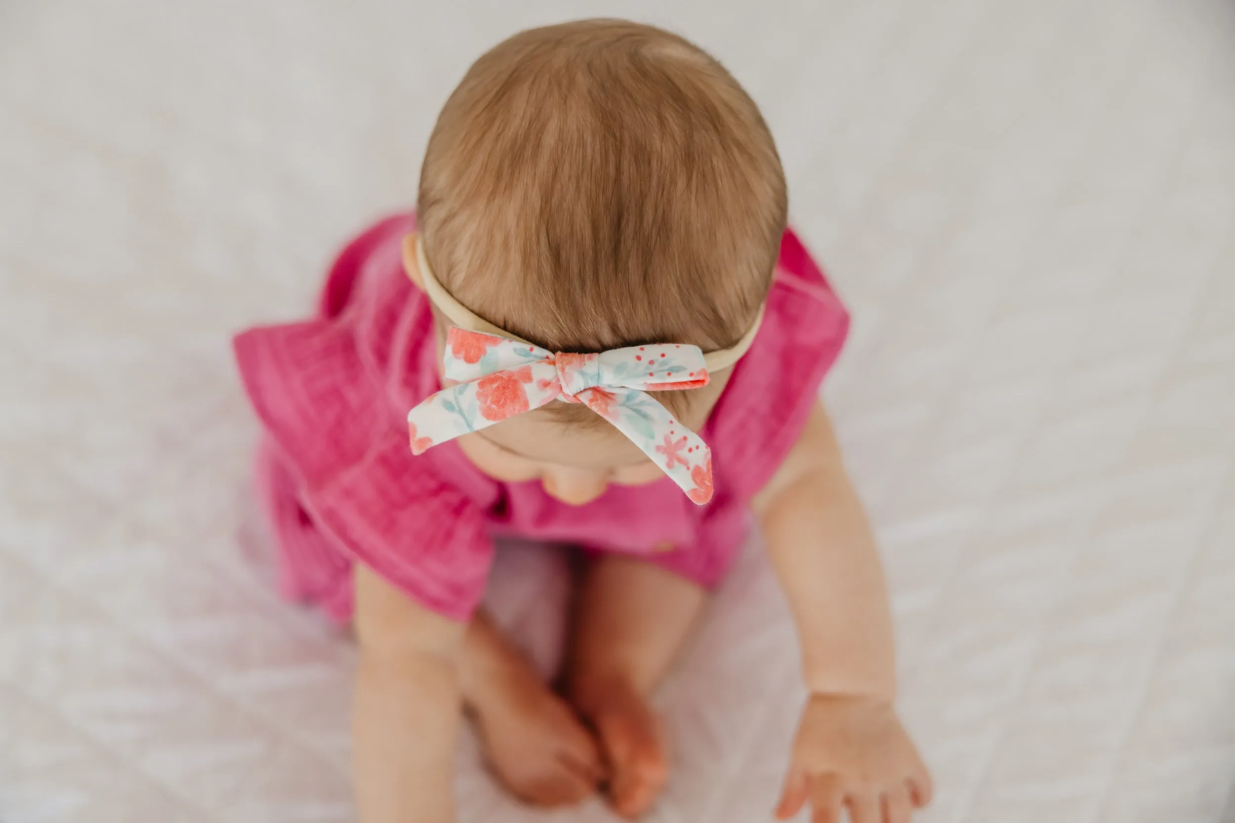 Ribbon Nylon Bow - June