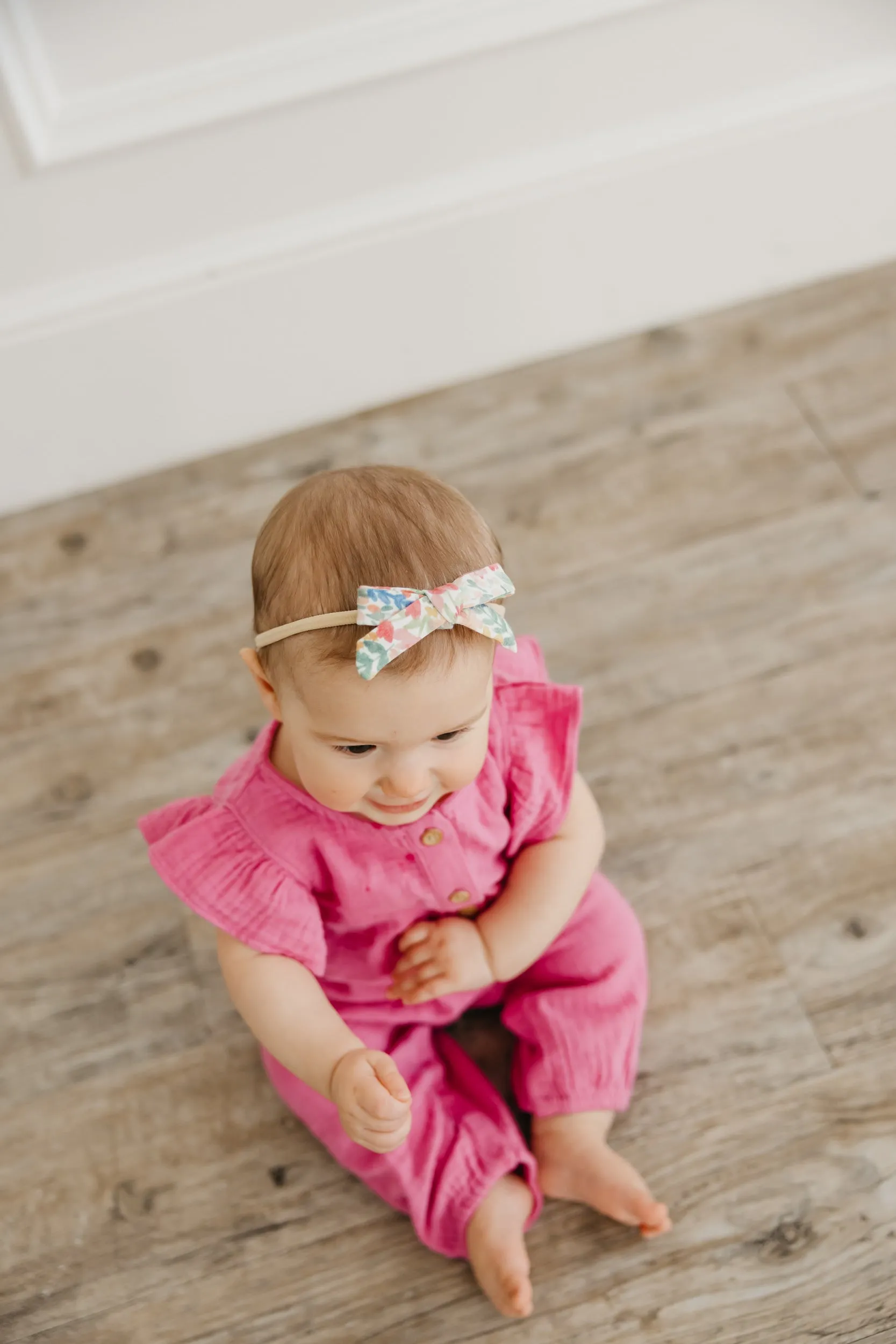 Ribbon Nylon Bow - Lark