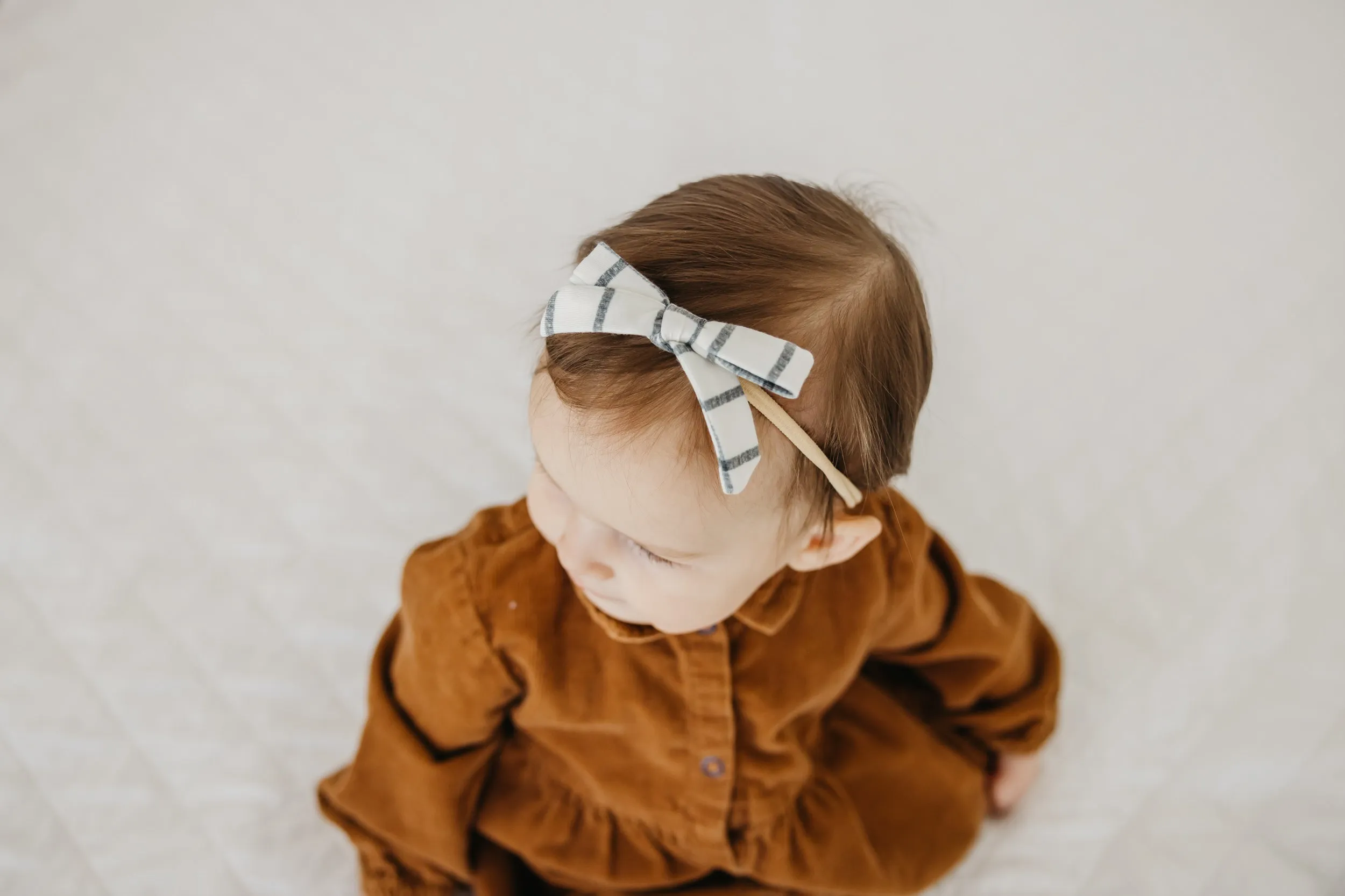 Ribbon Nylon Bow - Ledger