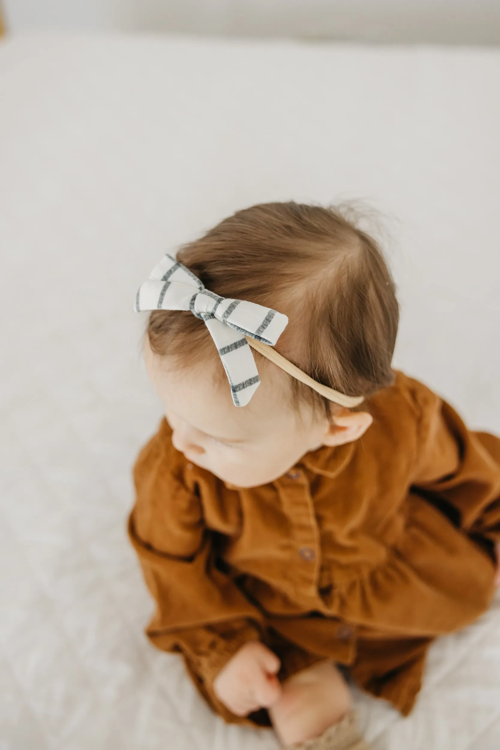 Ribbon Nylon Bow - Ledger