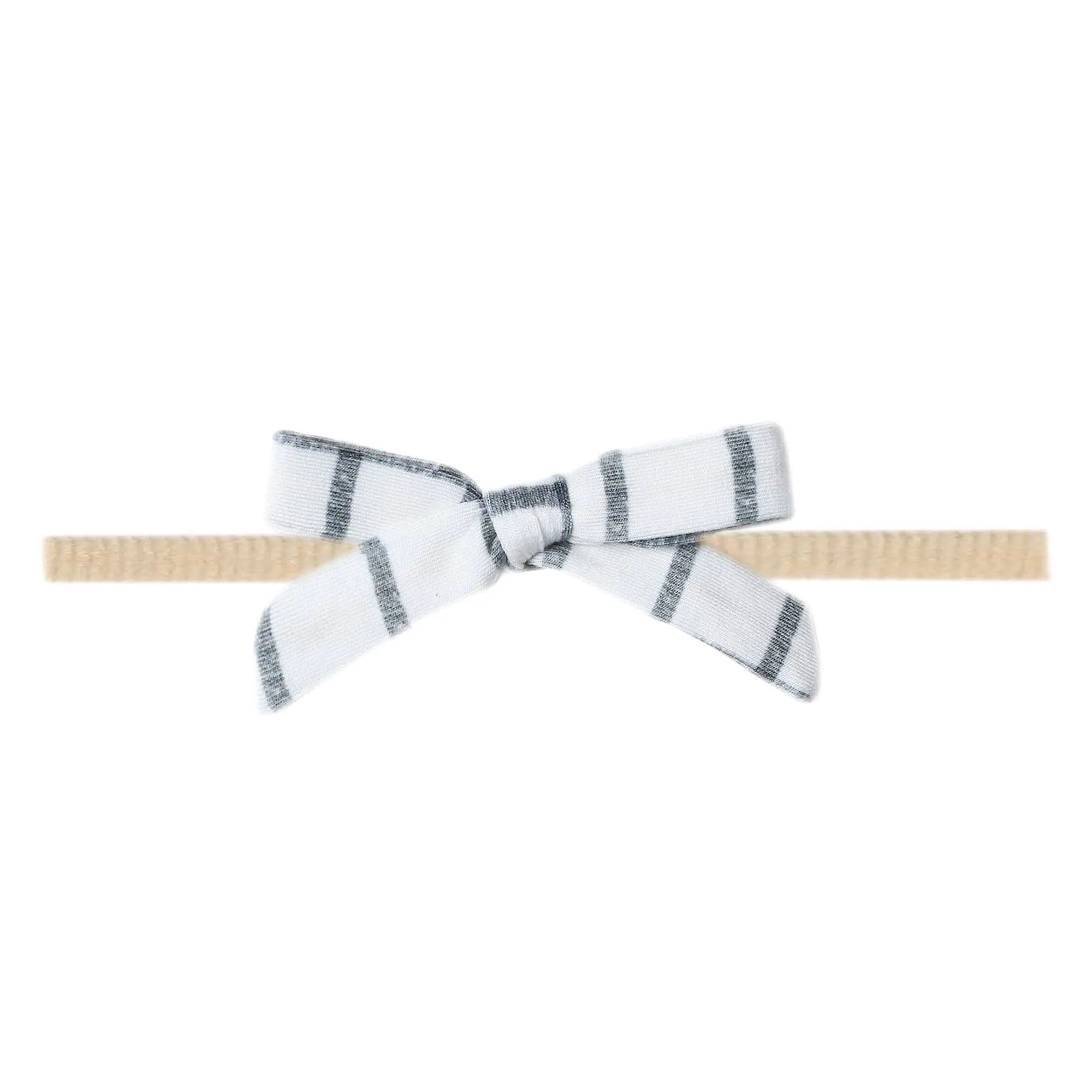 Ribbon Nylon Bow - Ledger