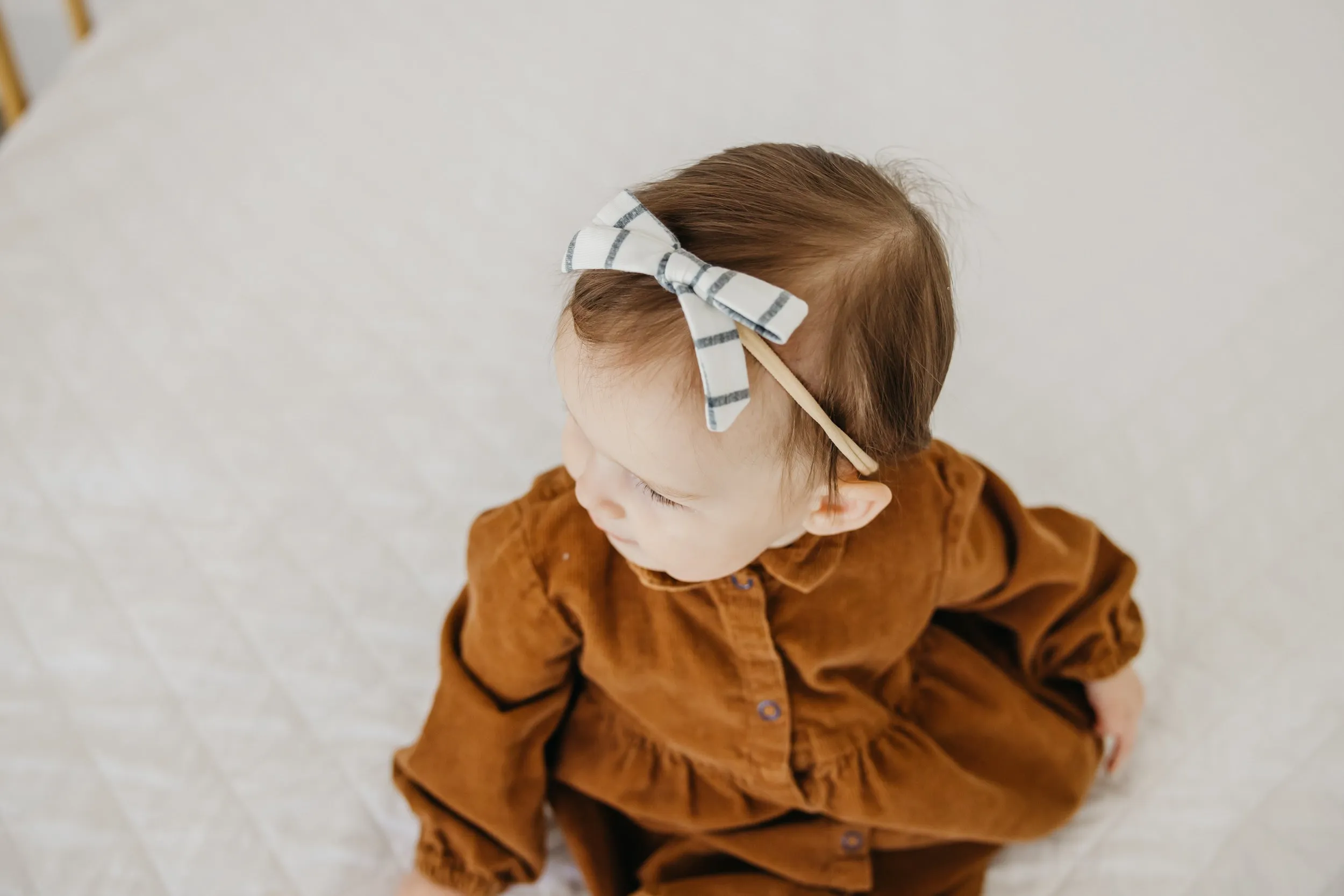 Ribbon Nylon Bow - Ledger