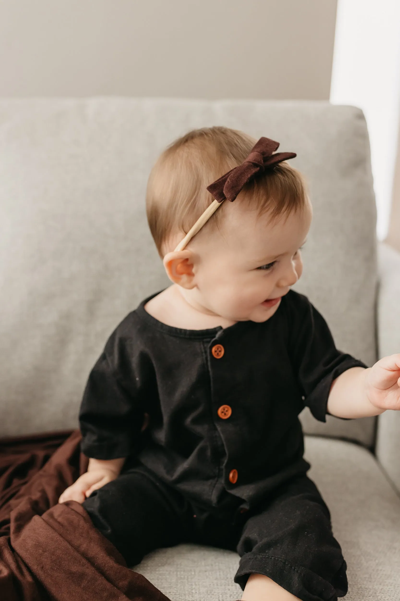 Ribbon Nylon Bow - Moose