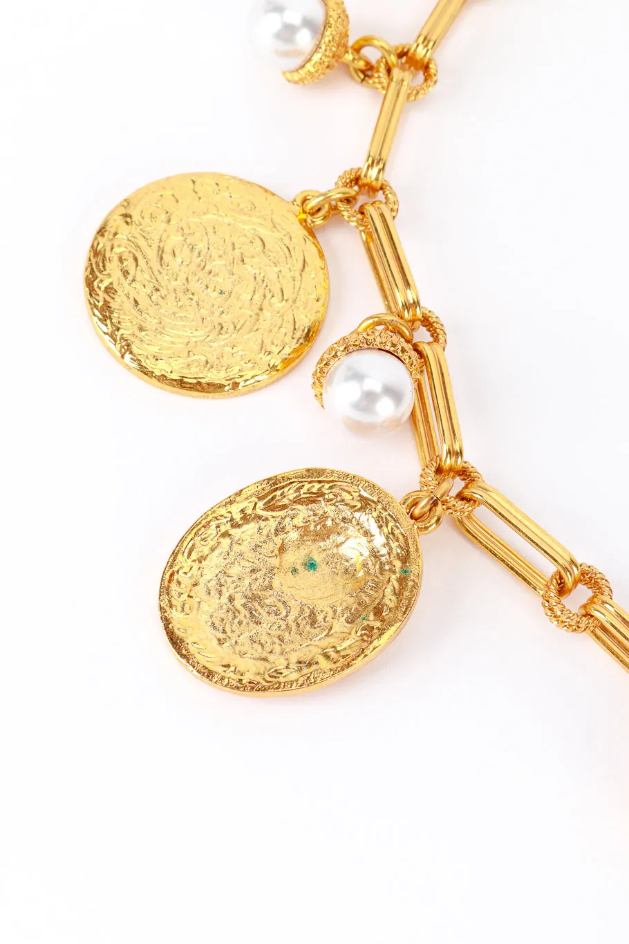 Roman Pendant Collar Necklace