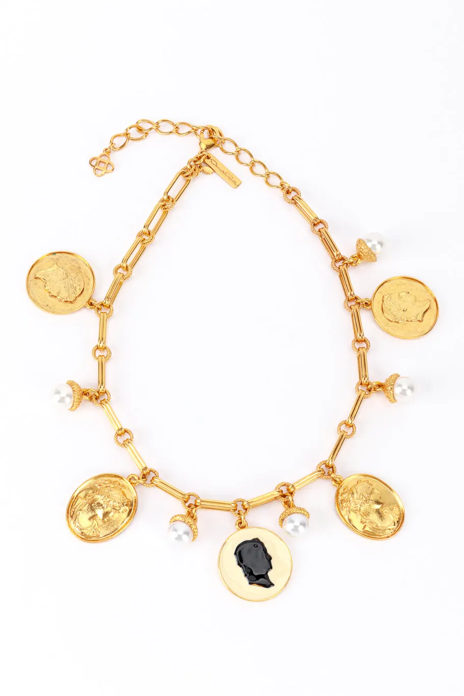 Roman Pendant Collar Necklace