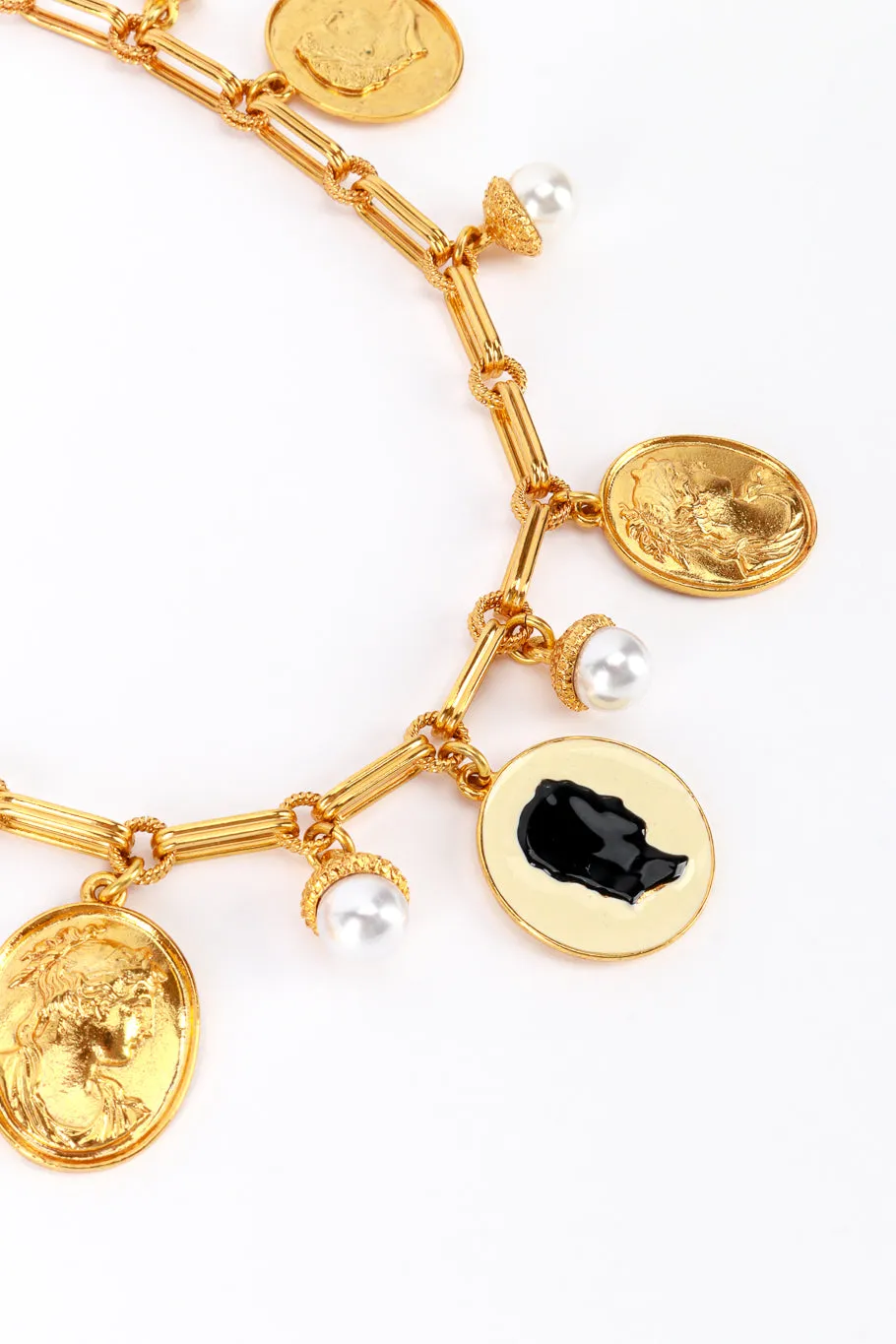 Roman Pendant Collar Necklace