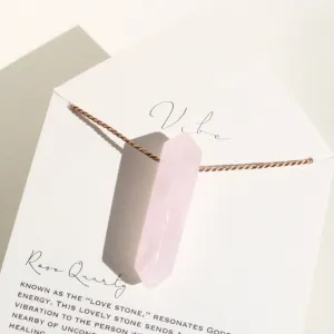ROSE QUARTZ LARGE POINT