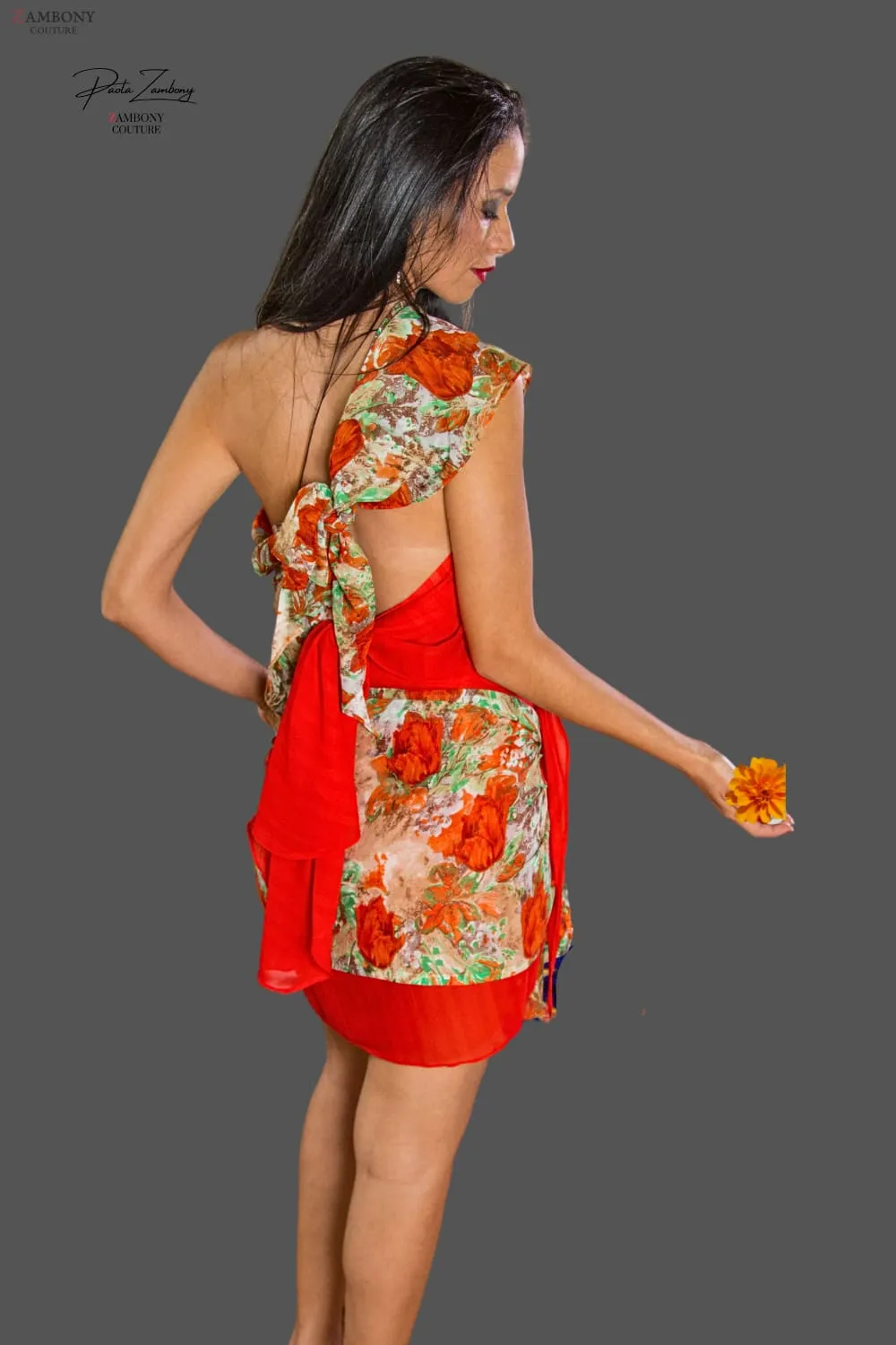 Sabrina Floral Saright