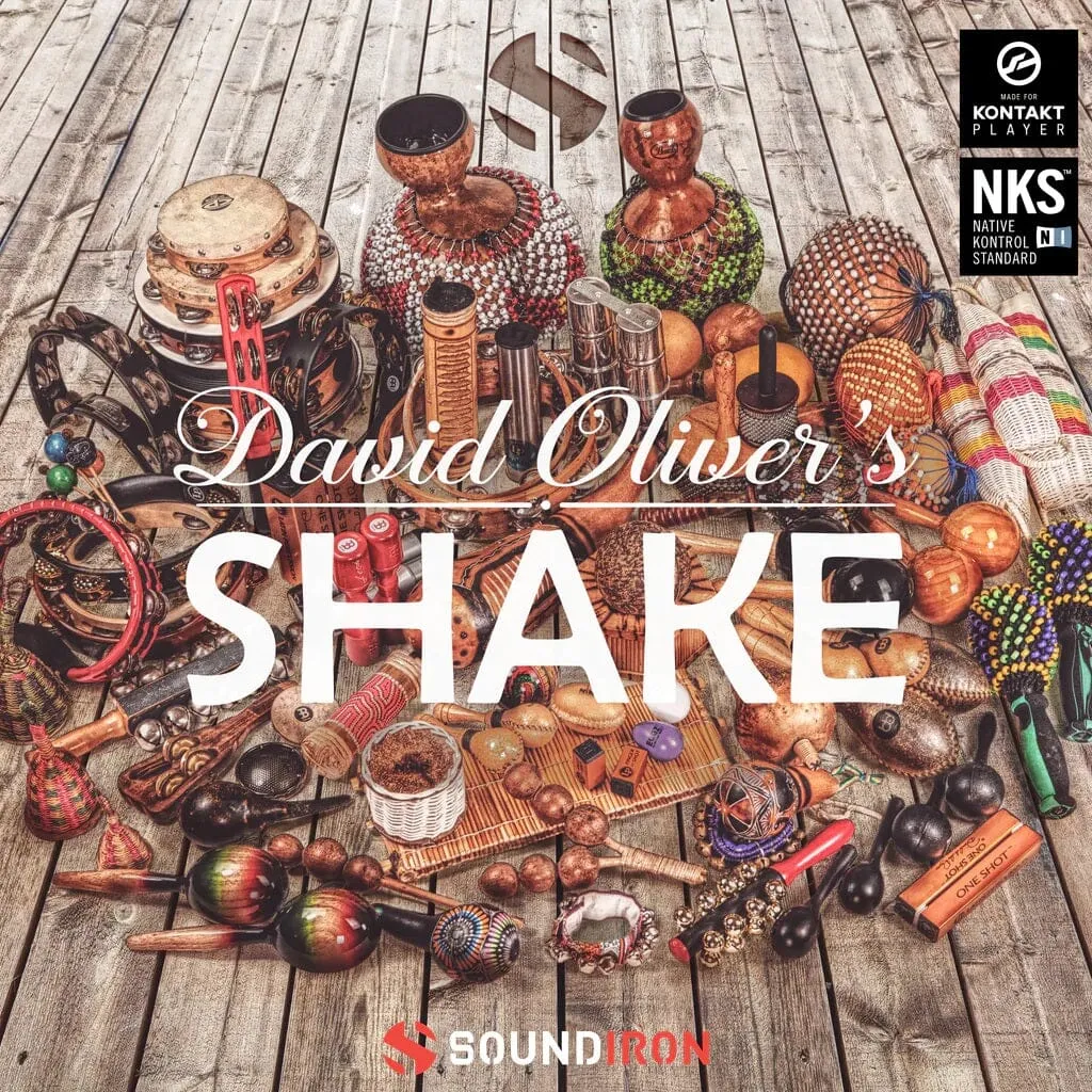 Shake - Shaker & rattle percussion library ( Kontakt Player )