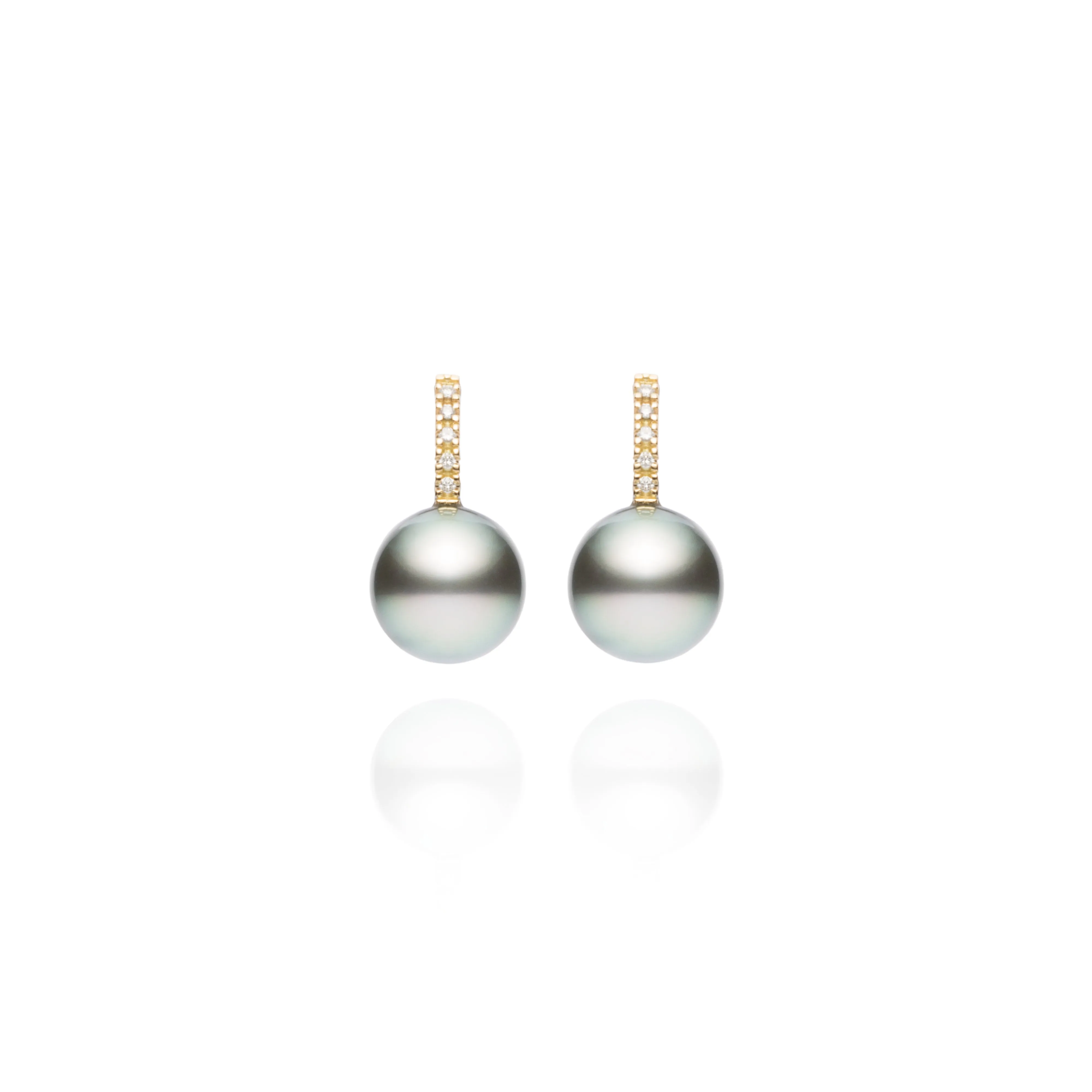 Signature Shepherd's Hook Tahitian Pearl Earrings